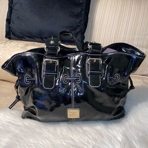 Dooney & Bourke Black Patten Handbag
